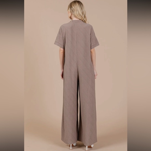 Fabulous Oversize Button Up Jumpsuit - Picture 6 of 7